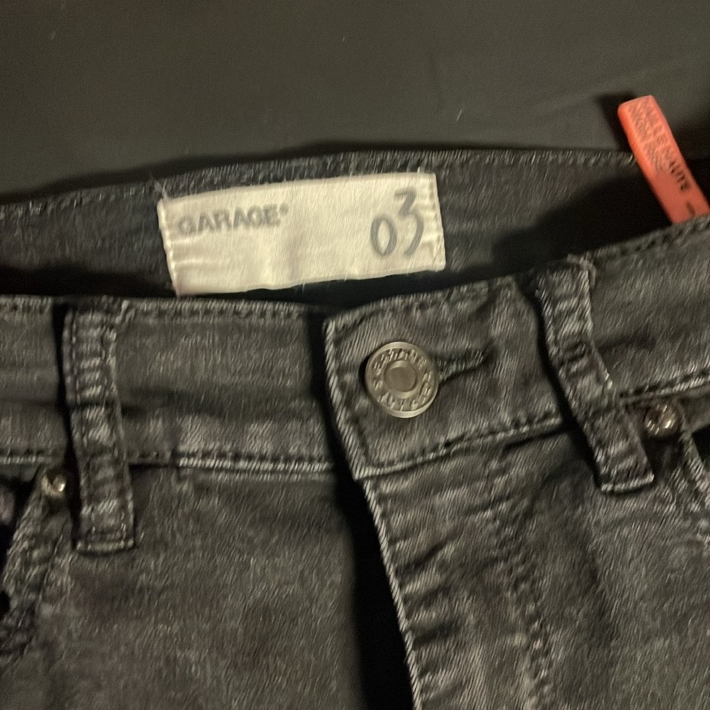 Garage black jeggings